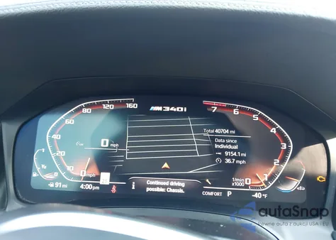 2020 BMW 3 Series M340I xDrive from USA, damaged, VIN WBA5U9C0XLA380518